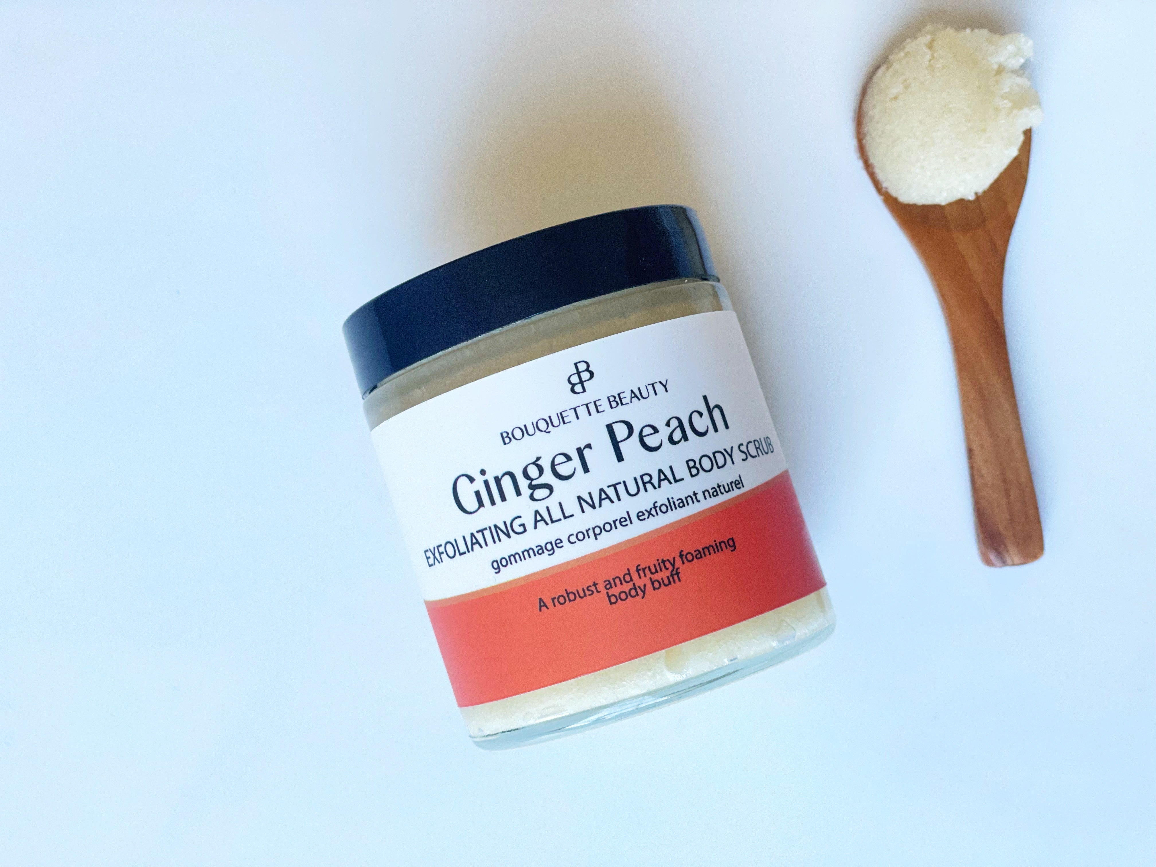 Ginger Peach Foaming & Exfoliating Body Scrub