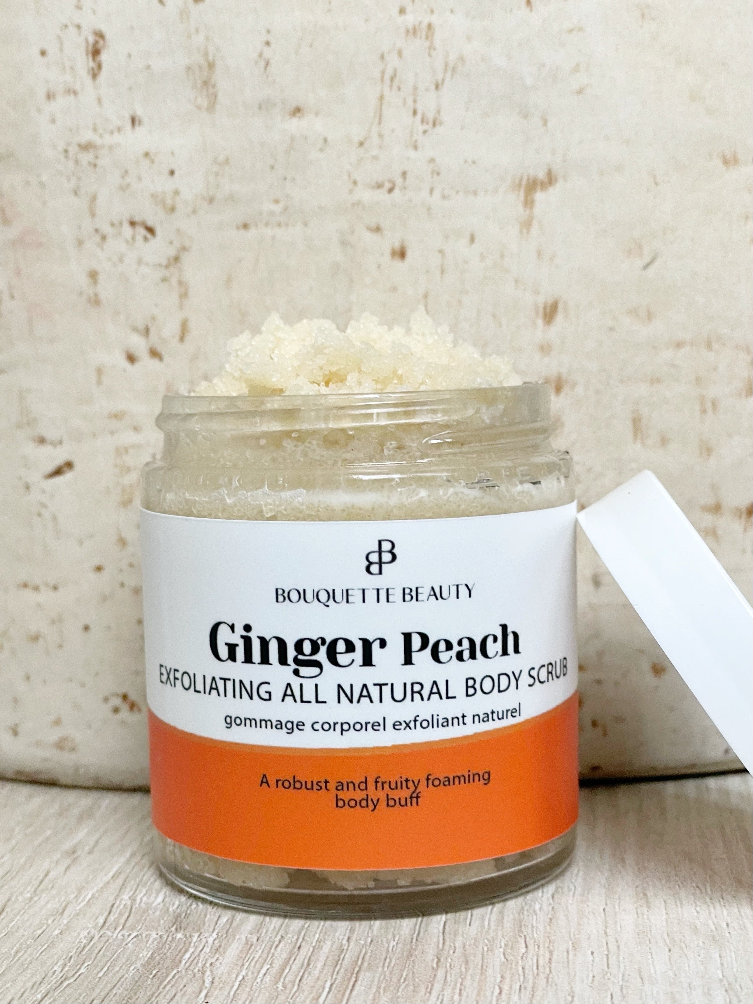 Ginger Peach Foaming & Exfoliating Body Scrub